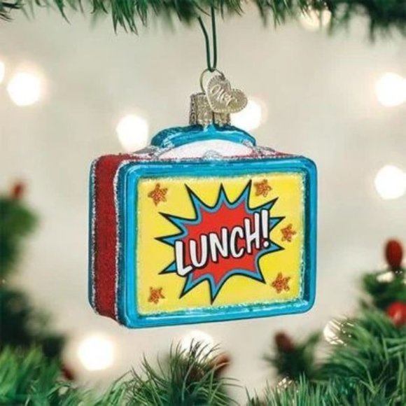 Lunch Box Old World Christmas Ornament - Picture 1 of 3